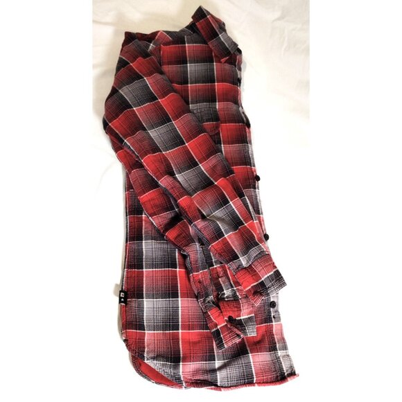 FOURSTAR Mens Small thermal lined Flannel Button-up shirt/Jacket - Picture 7 of 13